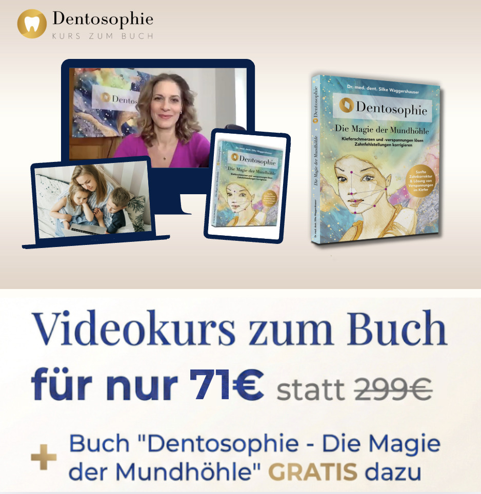 Online-Kurs "Die Magie der Mundhöhle" + Buch (gedruckt) geschenkt Online-Kurs "Die Magie der Mundhöhle" + Buch (gedruckt) geschenkt